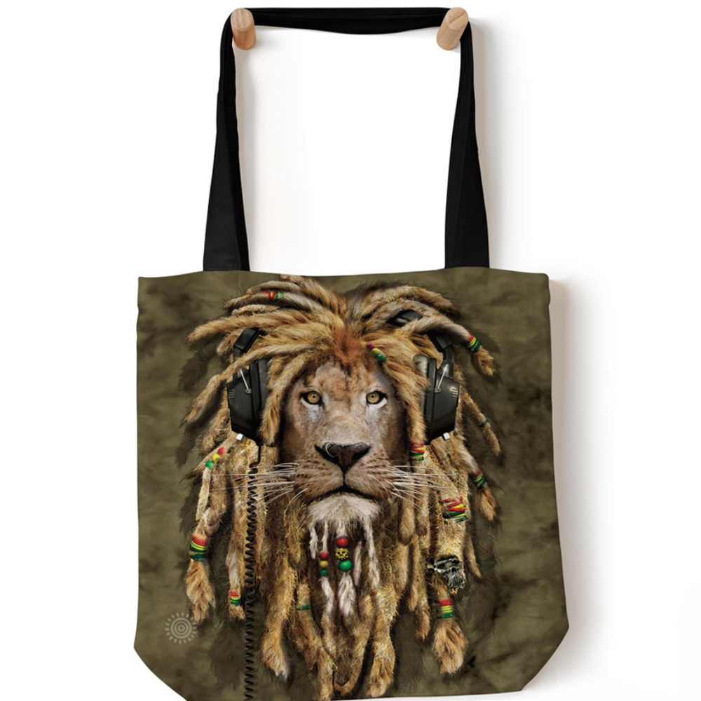 The Mountain DJ Jahman 18" Tote Bag